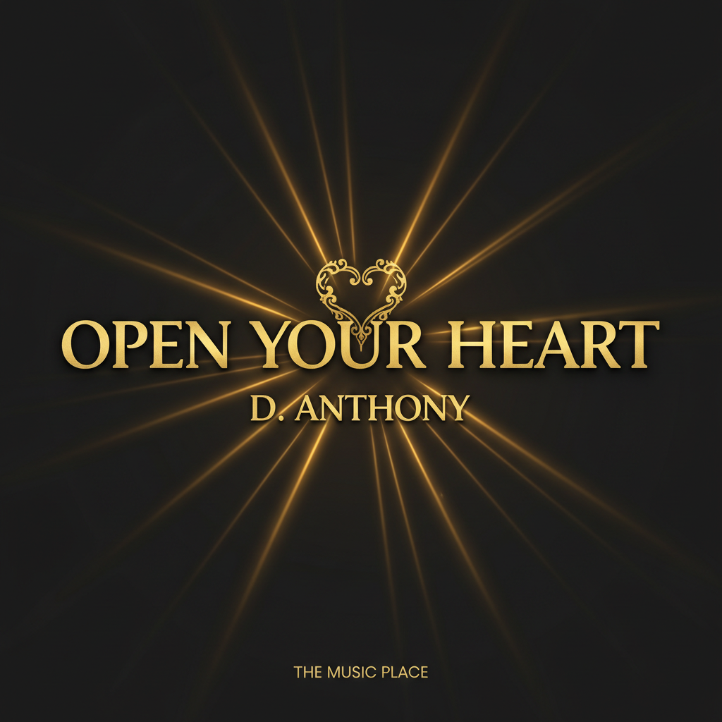 Open Your Heart by D. Anthony - Conscious Reggae Single